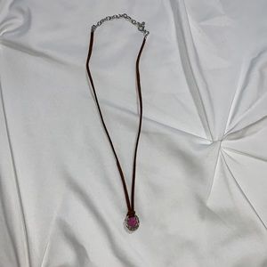 Kate Spade Pink Rock Necklace